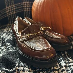 COPY - 🌟SAM EDELMAN Women's Tully Loafer, Brown Patent Leather, Sz. 10 🌻